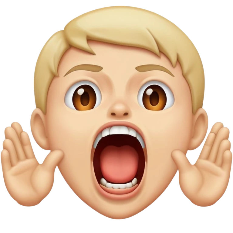 screaming  emoji