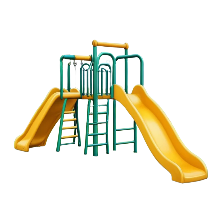  outside playground with grass emoji