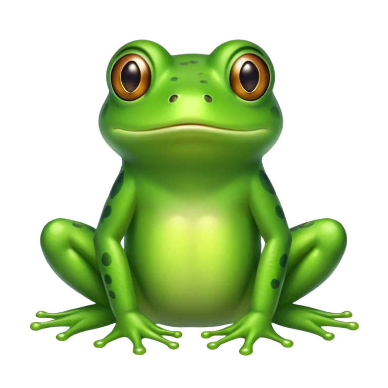 Frog emoji