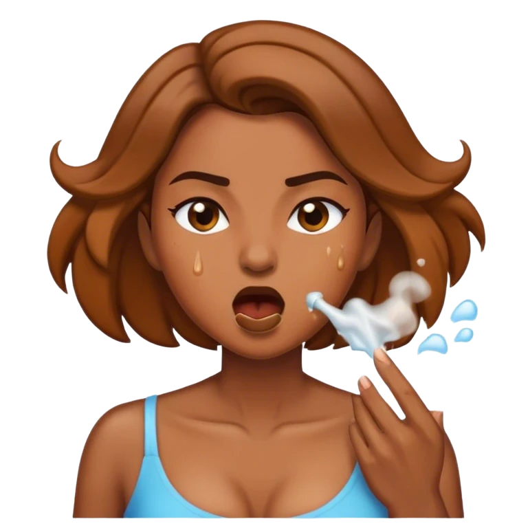 Hawk tuah  emoji