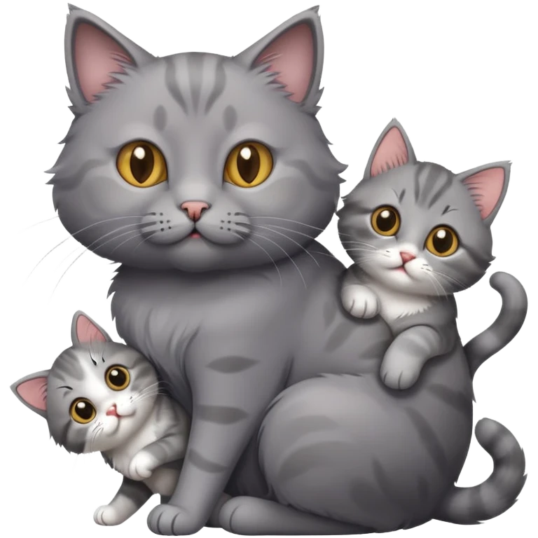 Gato con gatas emoji
