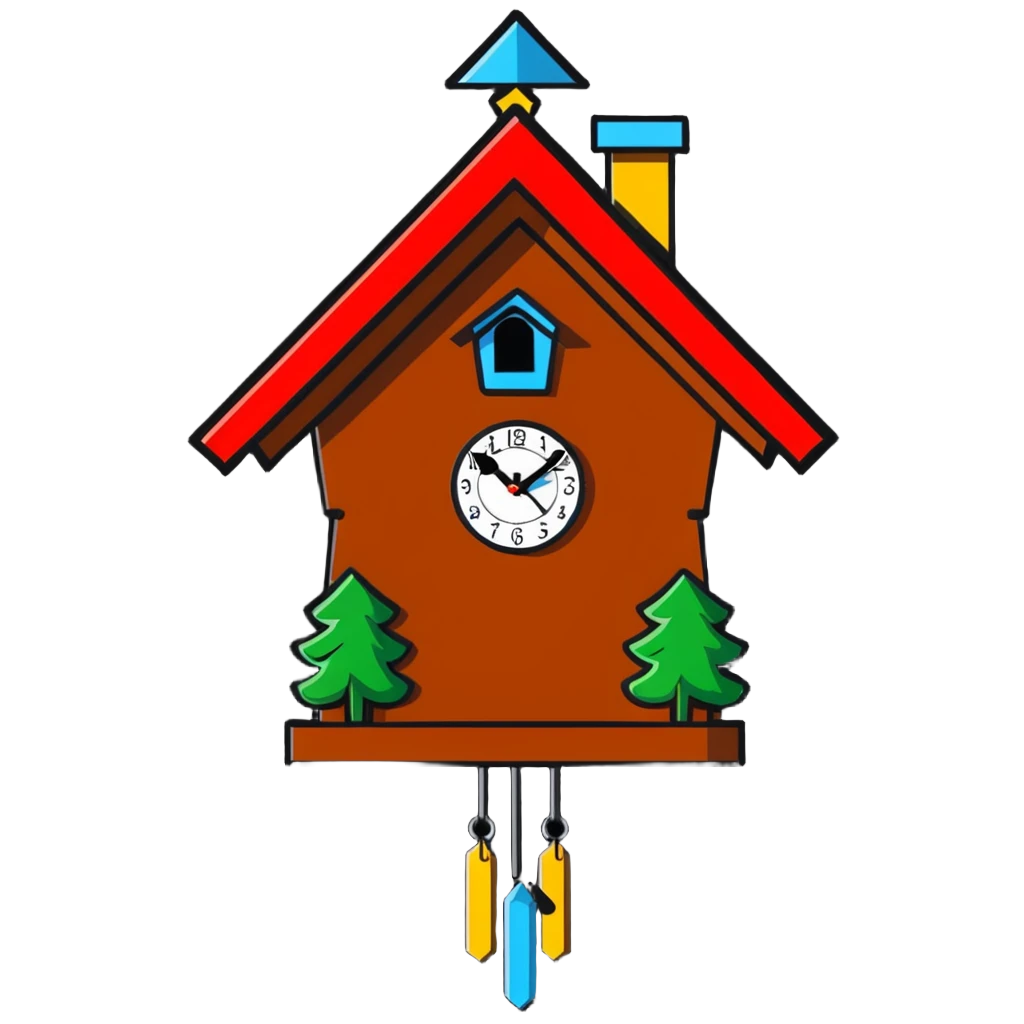 cuckoo clock emoji