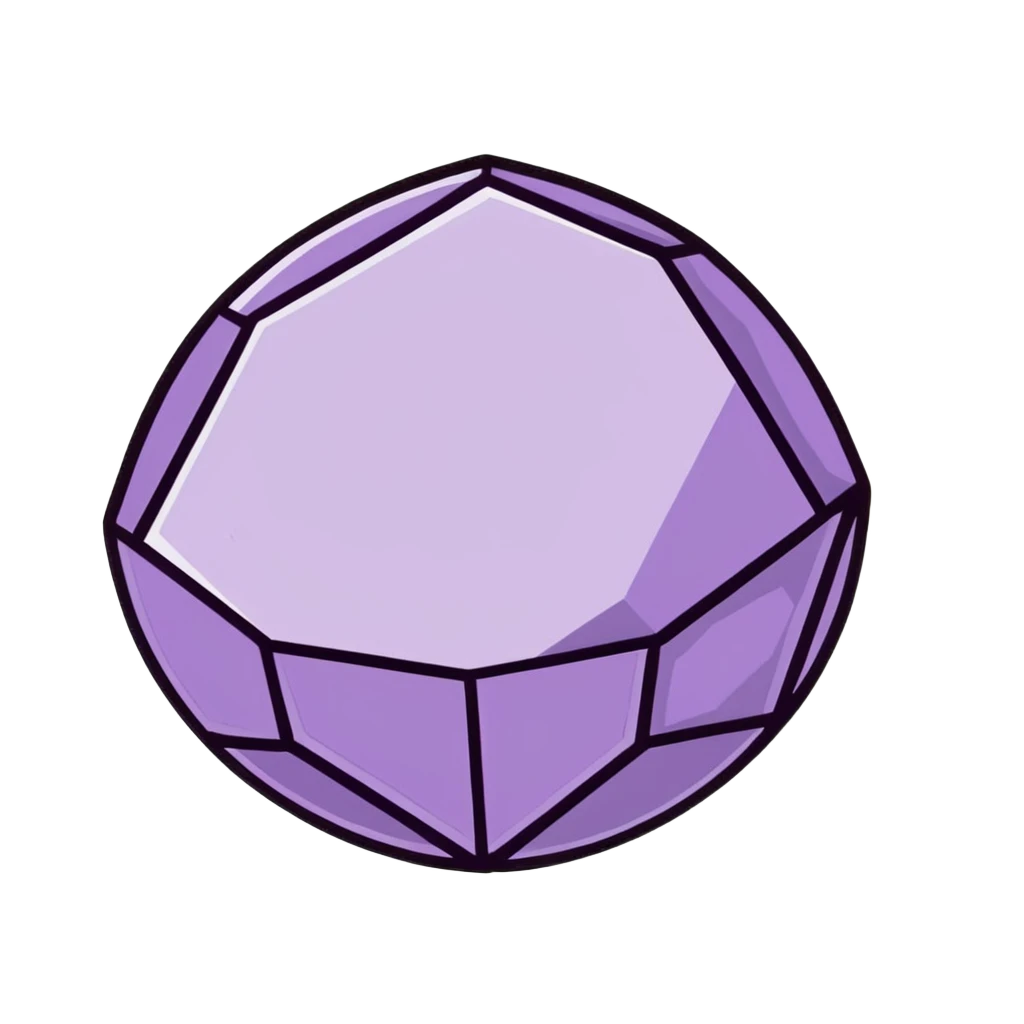 amethyst crystal gemstone emoji