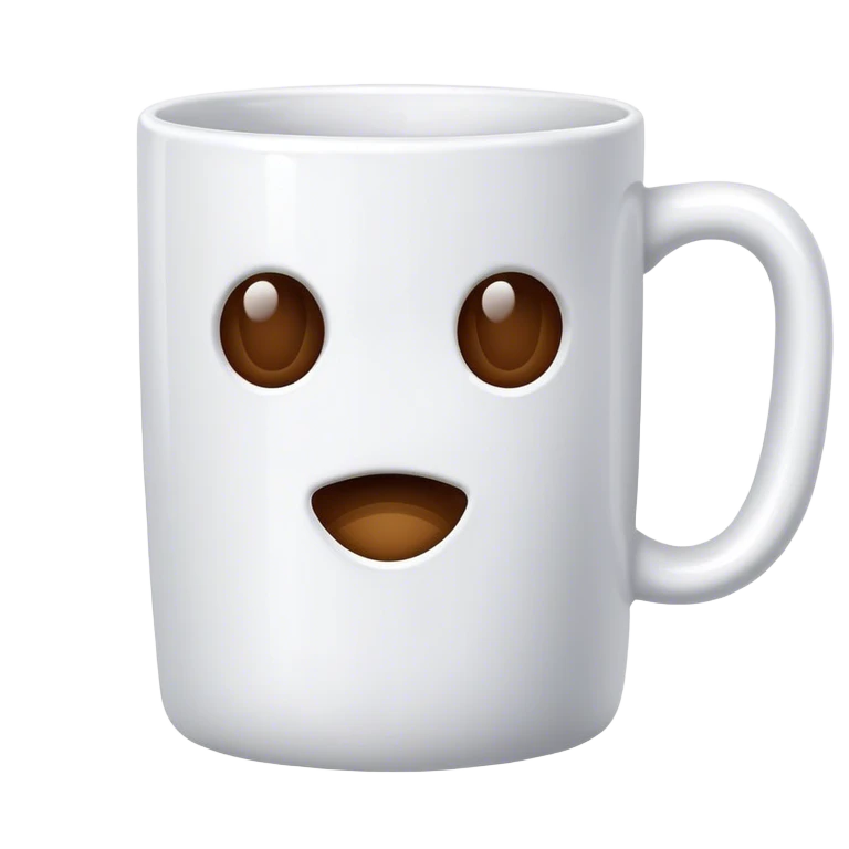 empty coffee mug emoji