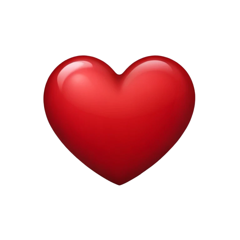 dark red heart emoji