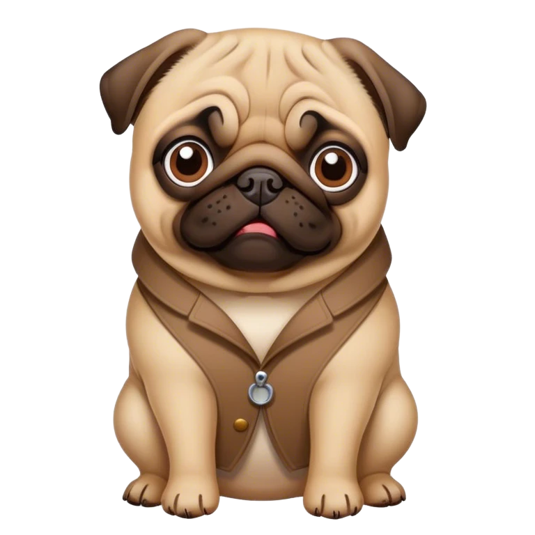 Pug emoji