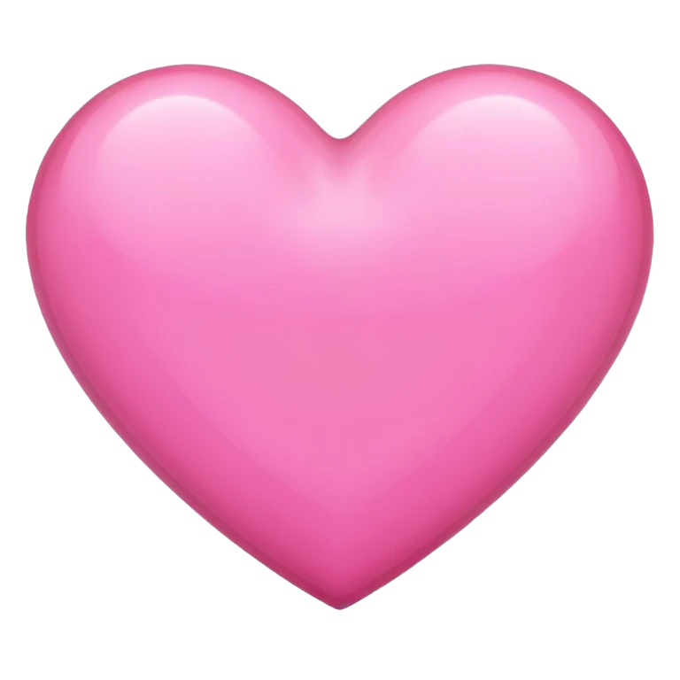 Pink heart emoji
