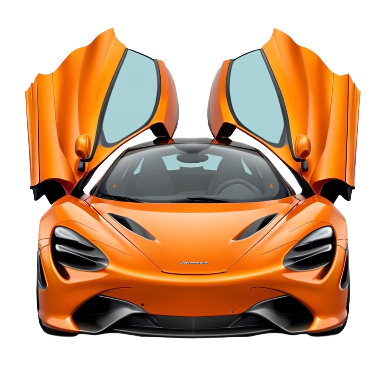 McLaren 720S - McLaren (Model Year: 2021) (Iconic colour: Orange) emoji