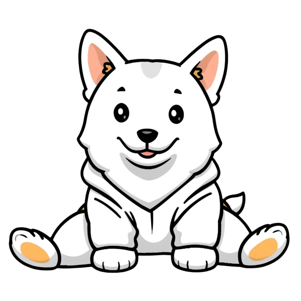 Dog with baggy sweats dead on the floor  emoji