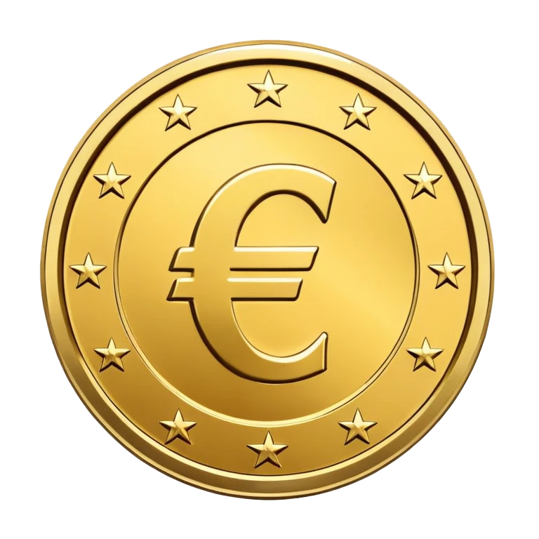 euro coin  emoji