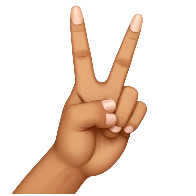 Middle finger emoji