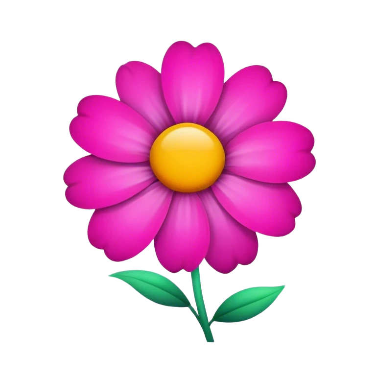 flower emoji