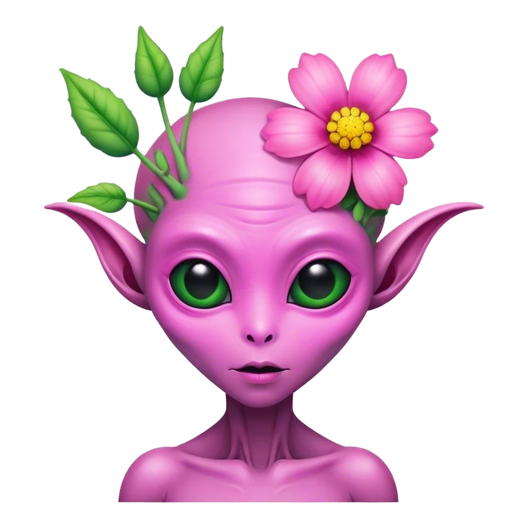 👽🌸 emoji