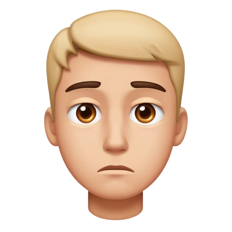 Disappointed  emoji