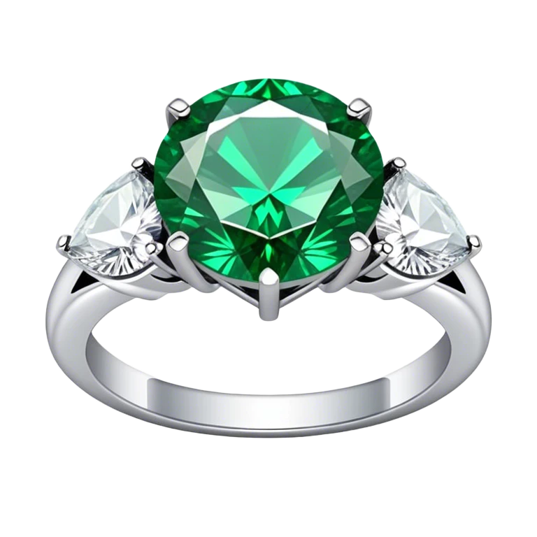 diamond emerald ring emoji