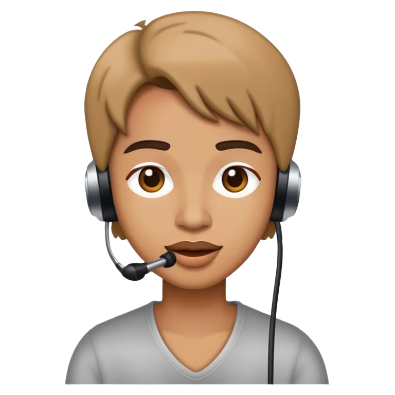Singer emoji