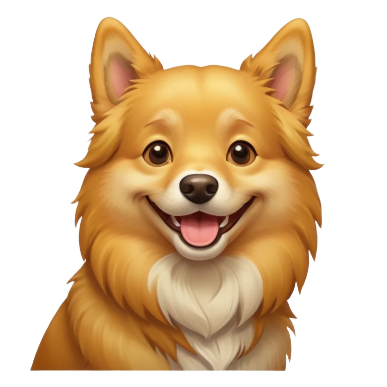 happy dog emoji