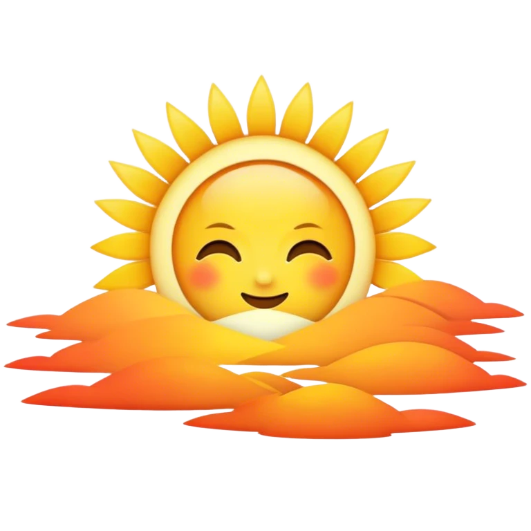 Sunrise  emoji