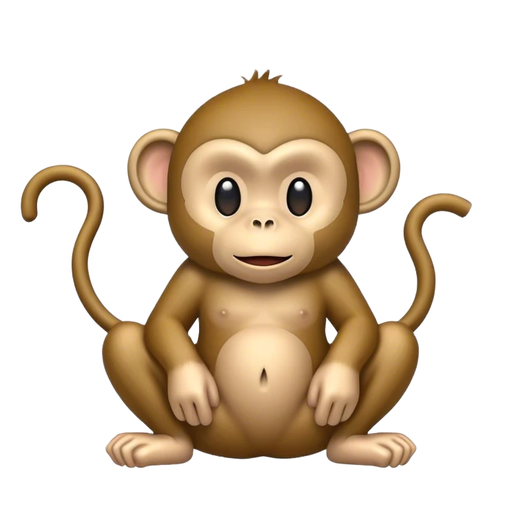 Butt+monkey emoji