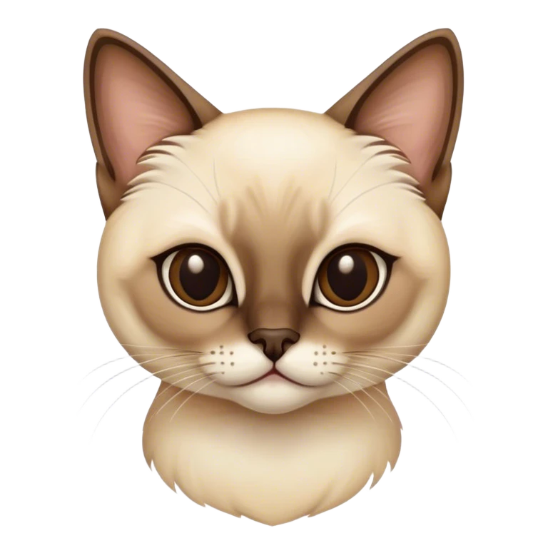 Siamese cat  emoji
