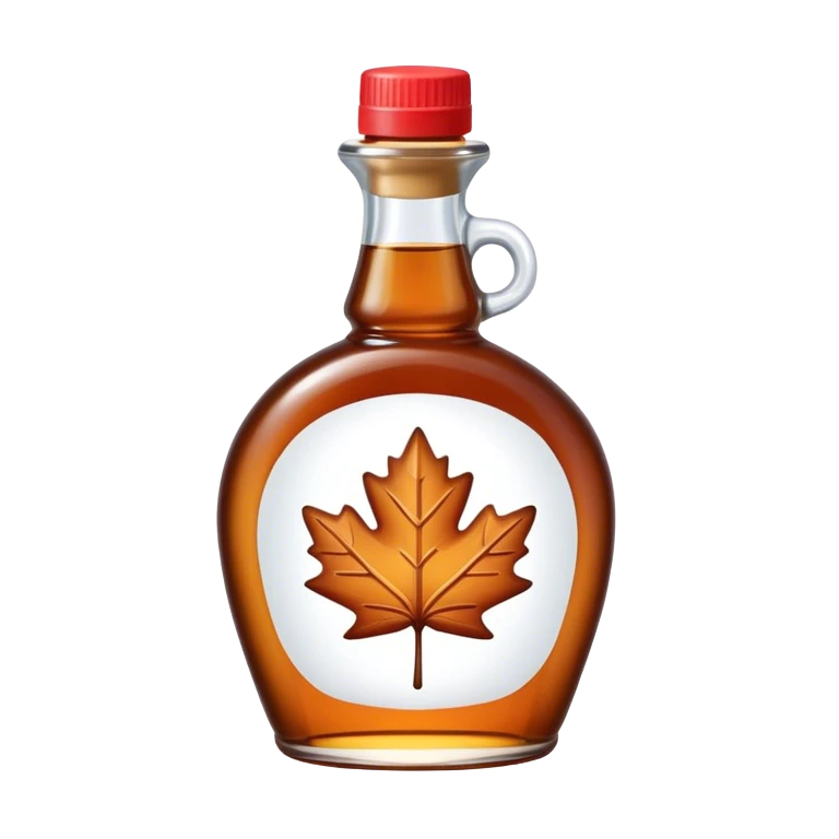 Maple syrup emoji