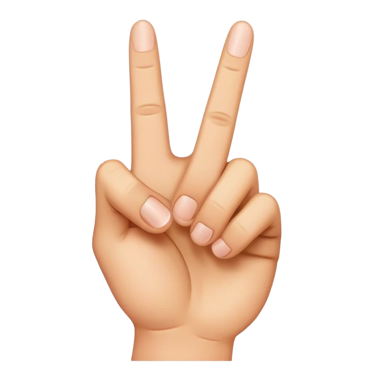 Middle finger emoji