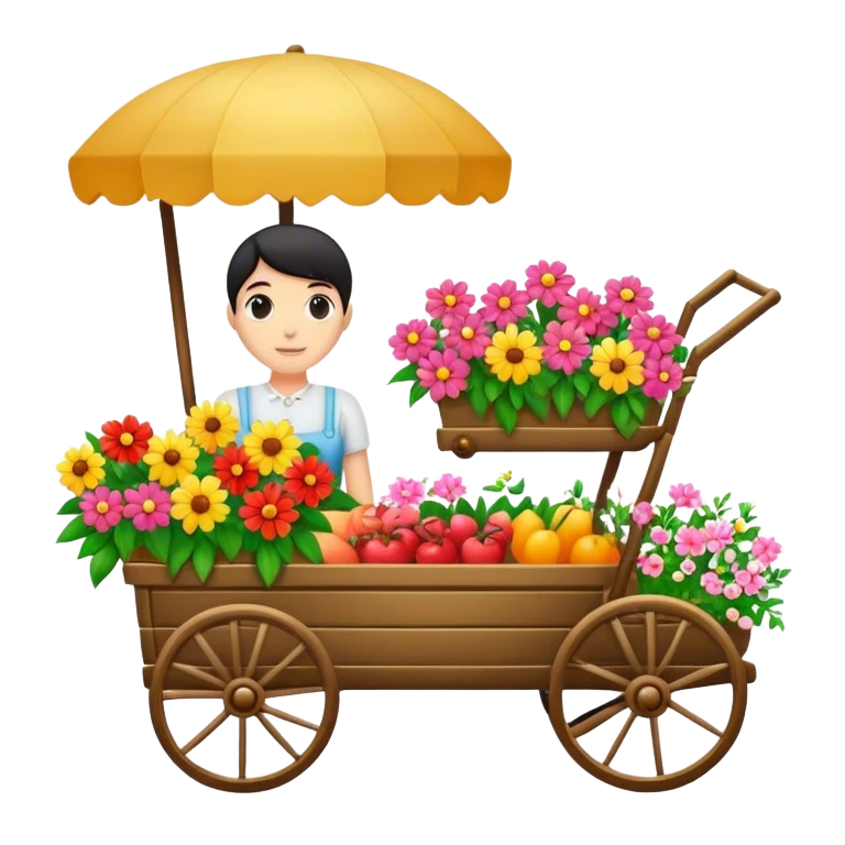 🌸🛒🌸 emoji