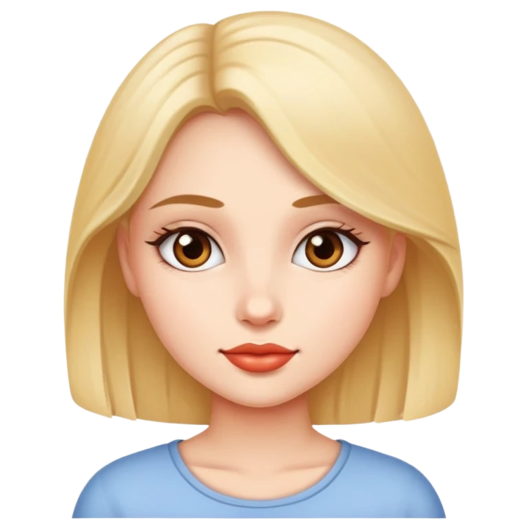 красивая девушка emoji