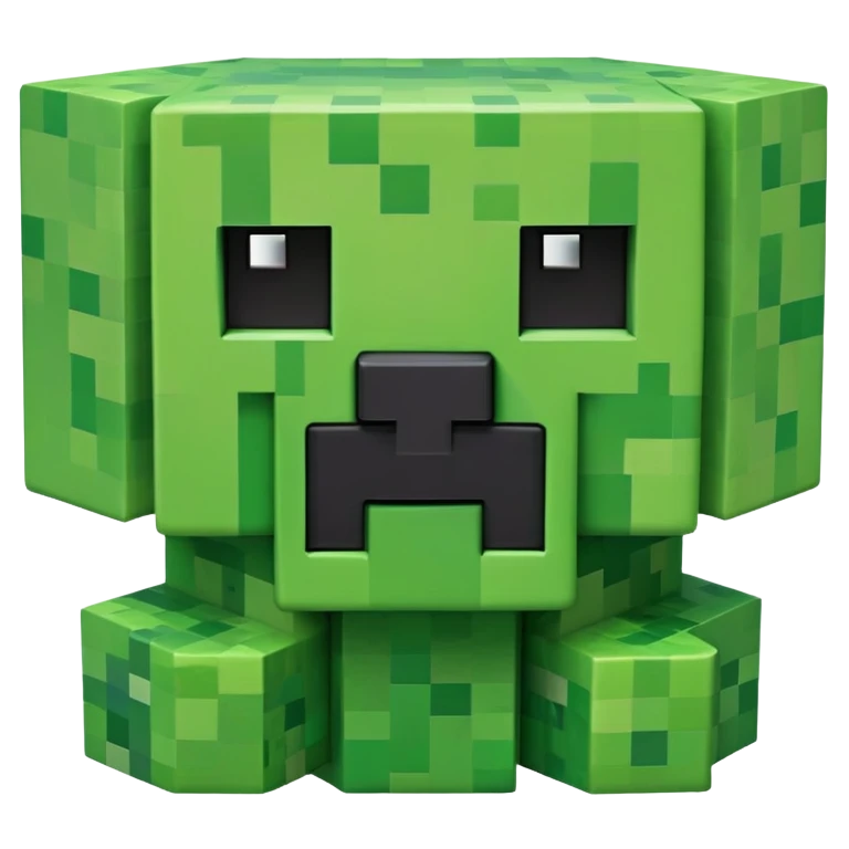 Minecraft creeper emoji