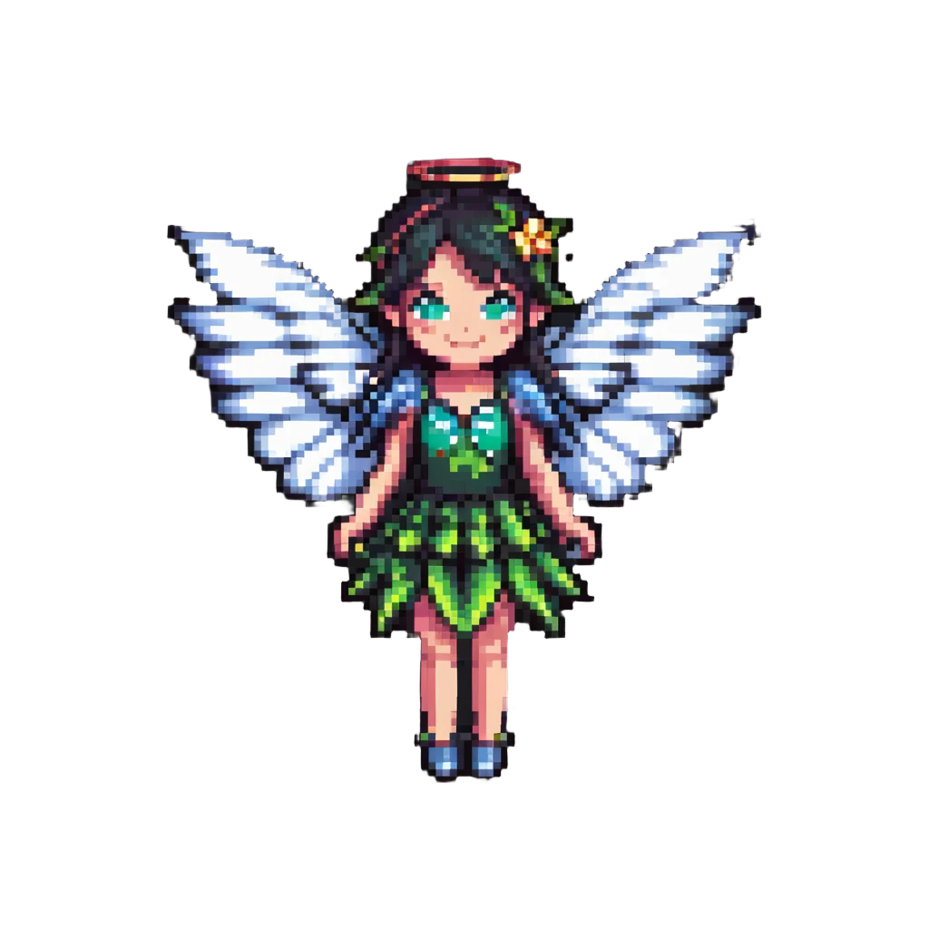 fairy with wings emoji