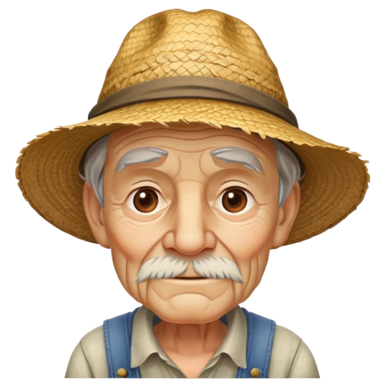 cry old man farmer emoji
