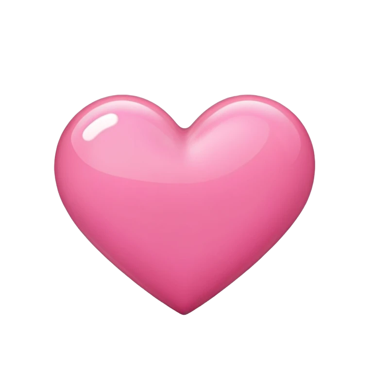pink heart  emoji