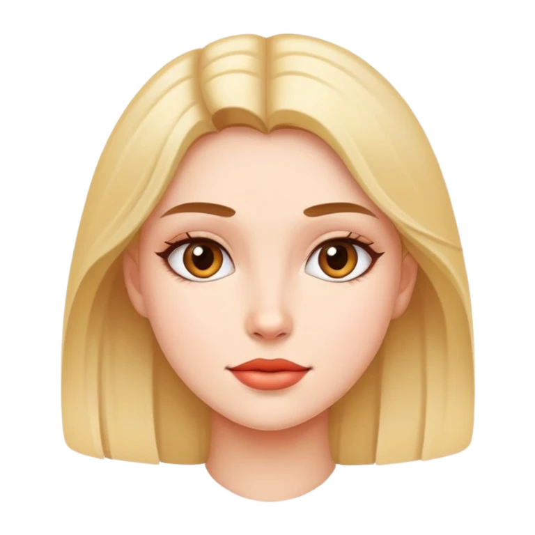 красивая девушка emoji