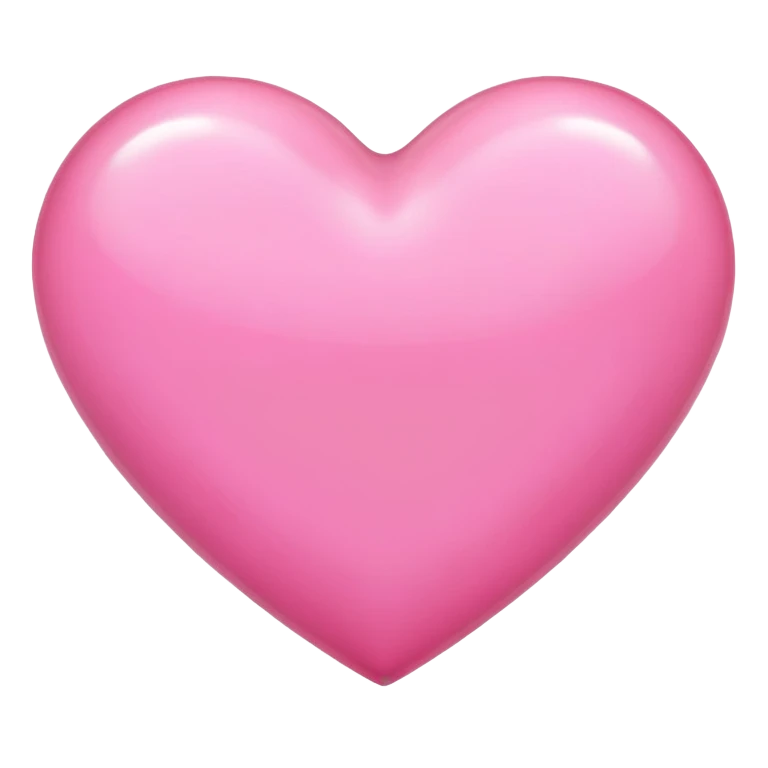 Pink heart emoji
