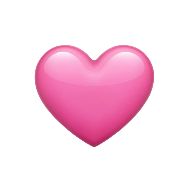 pink heart emoji