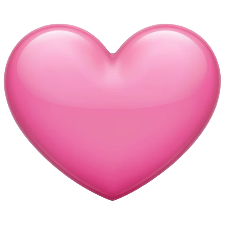 Pink heart emoji