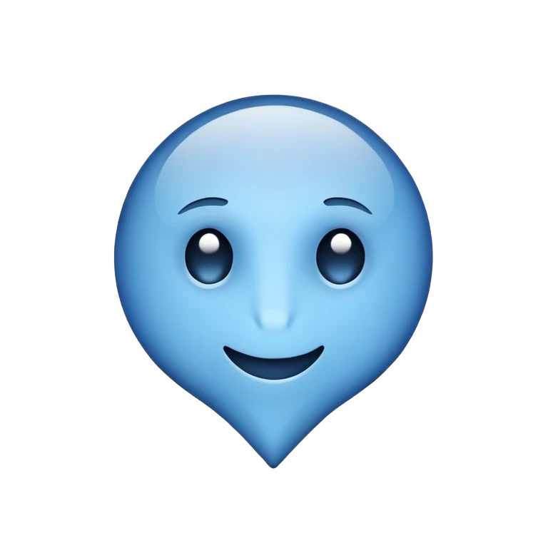 Blue tick  emoji