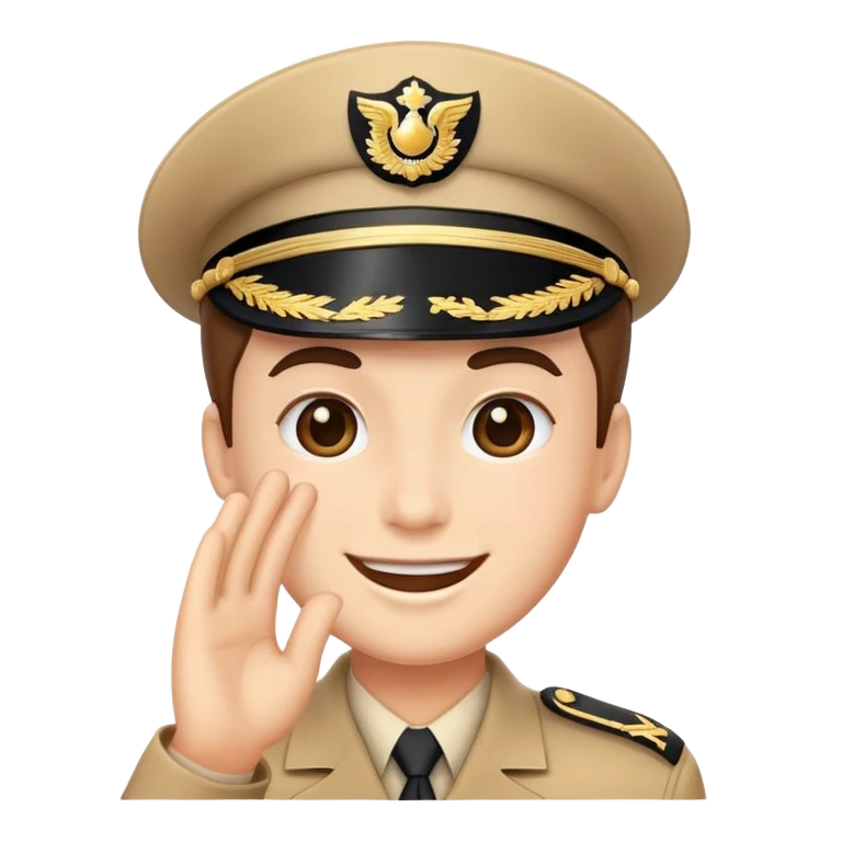 face saluting emoji