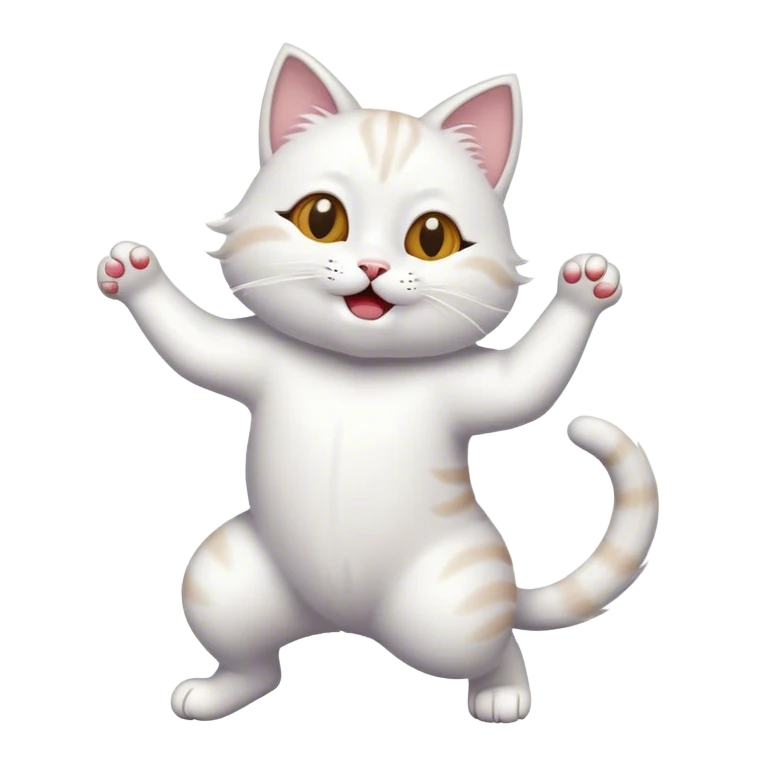 gato bailando emoji