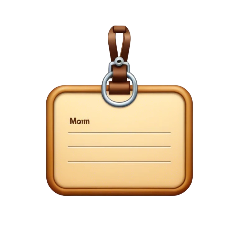 Name tag emoji