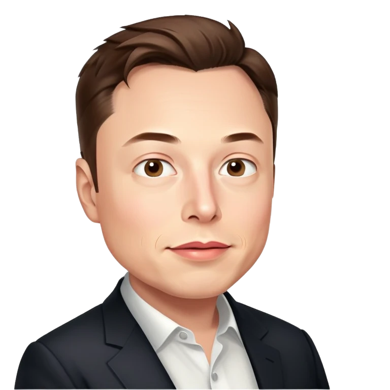 Elon Musk emoji
