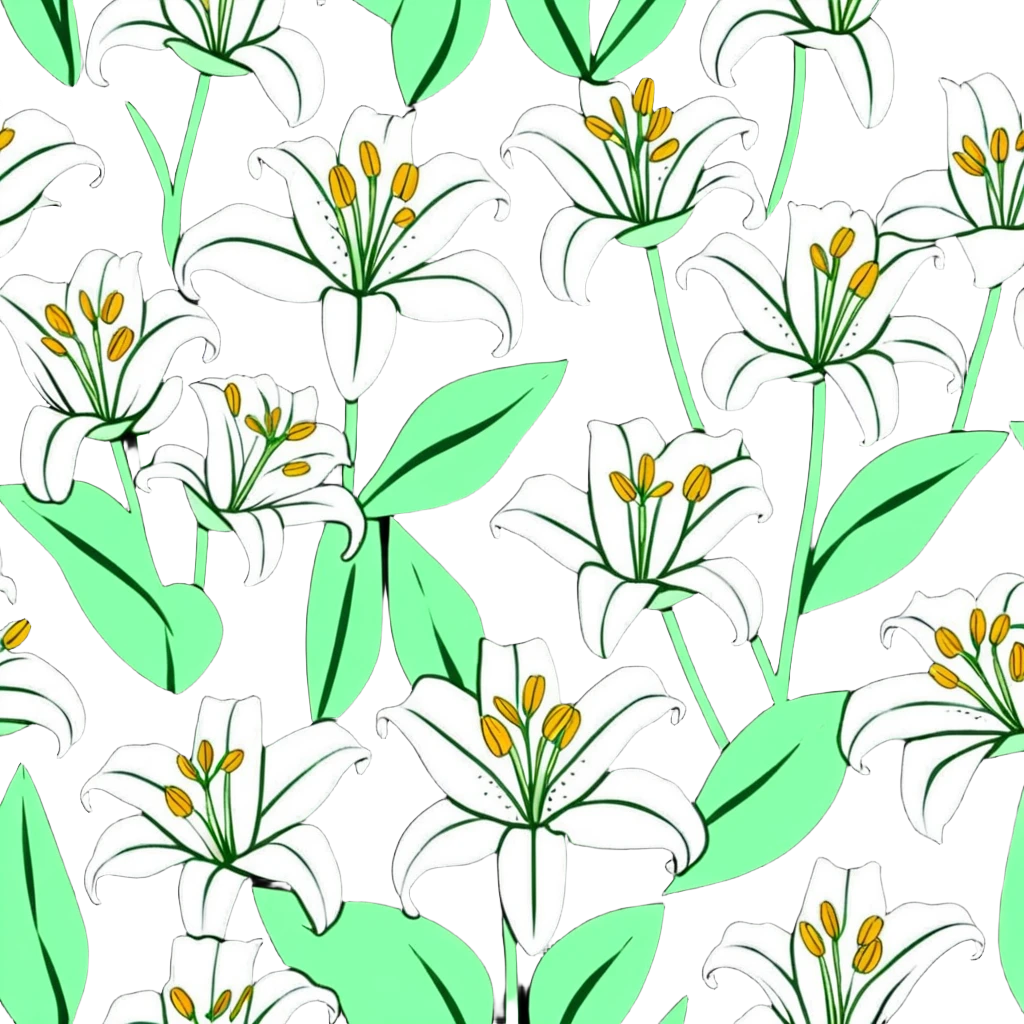 lilies emoji