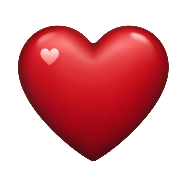 dark red heart emoji