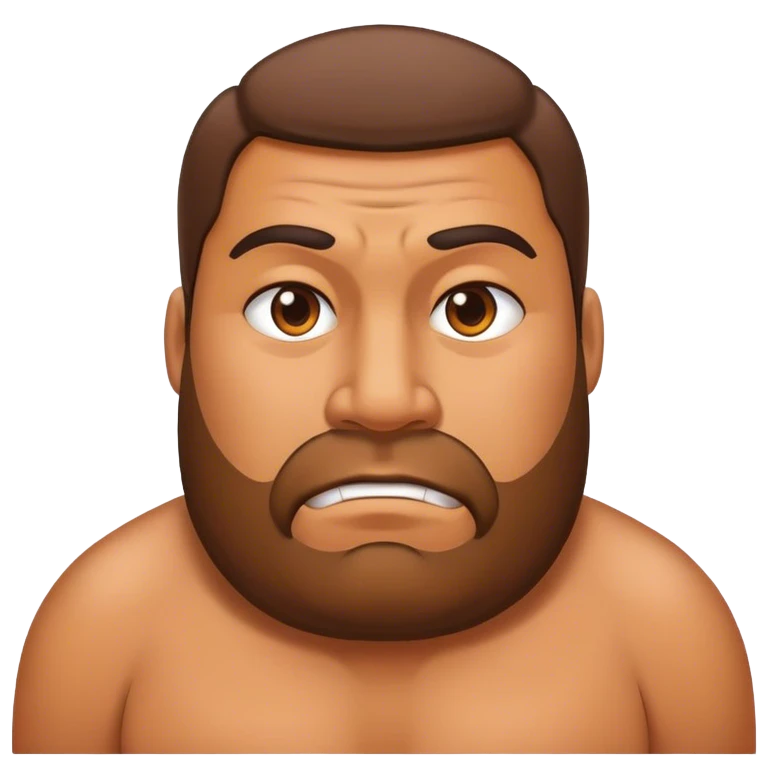 Butt big man  emoji