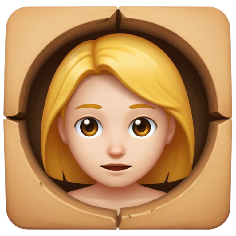 me in a hole emoji