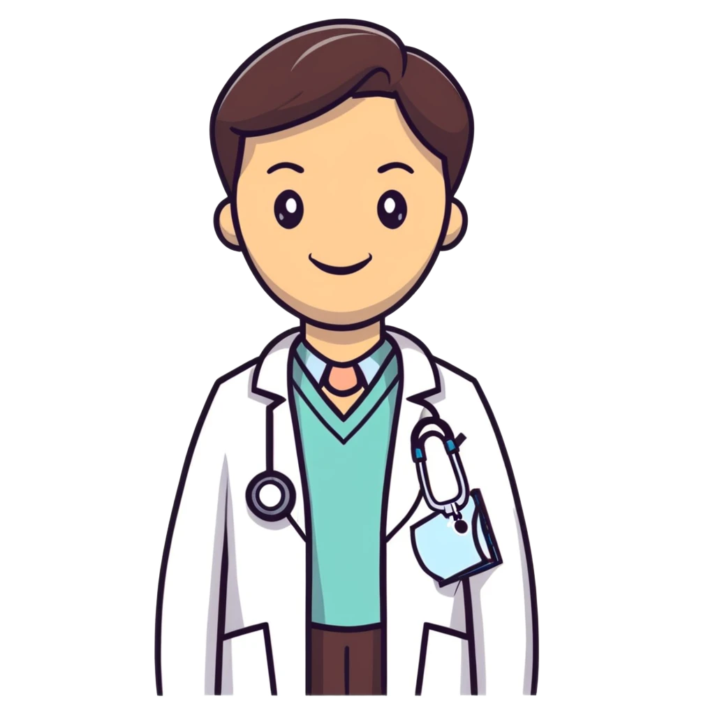 friendly doctor emoji