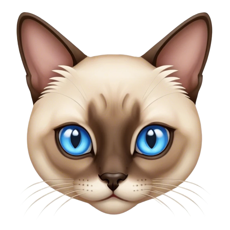 Siamese cat  emoji