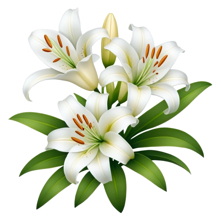 Lilies emoji