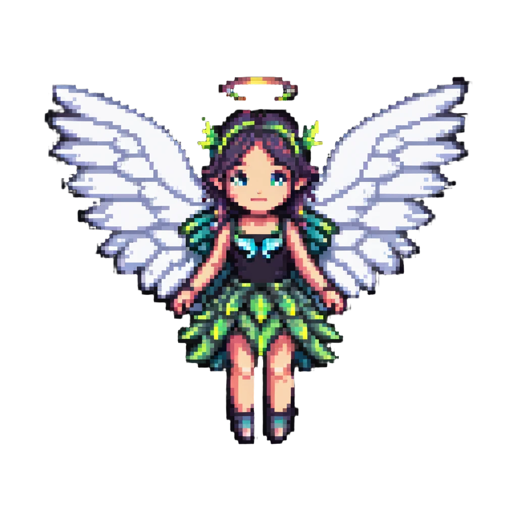fairy with wings emoji