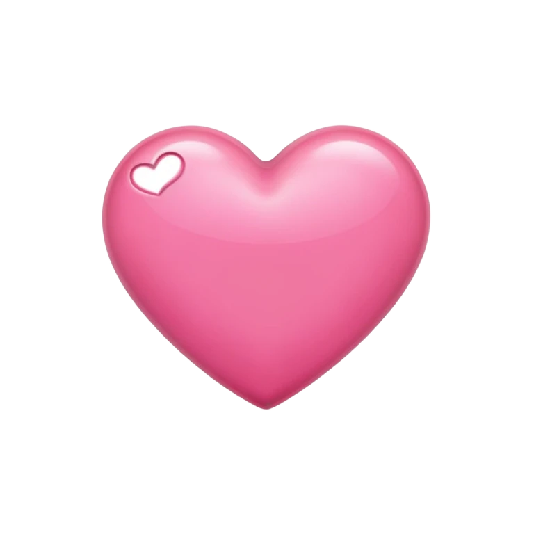 Pink heart emoji